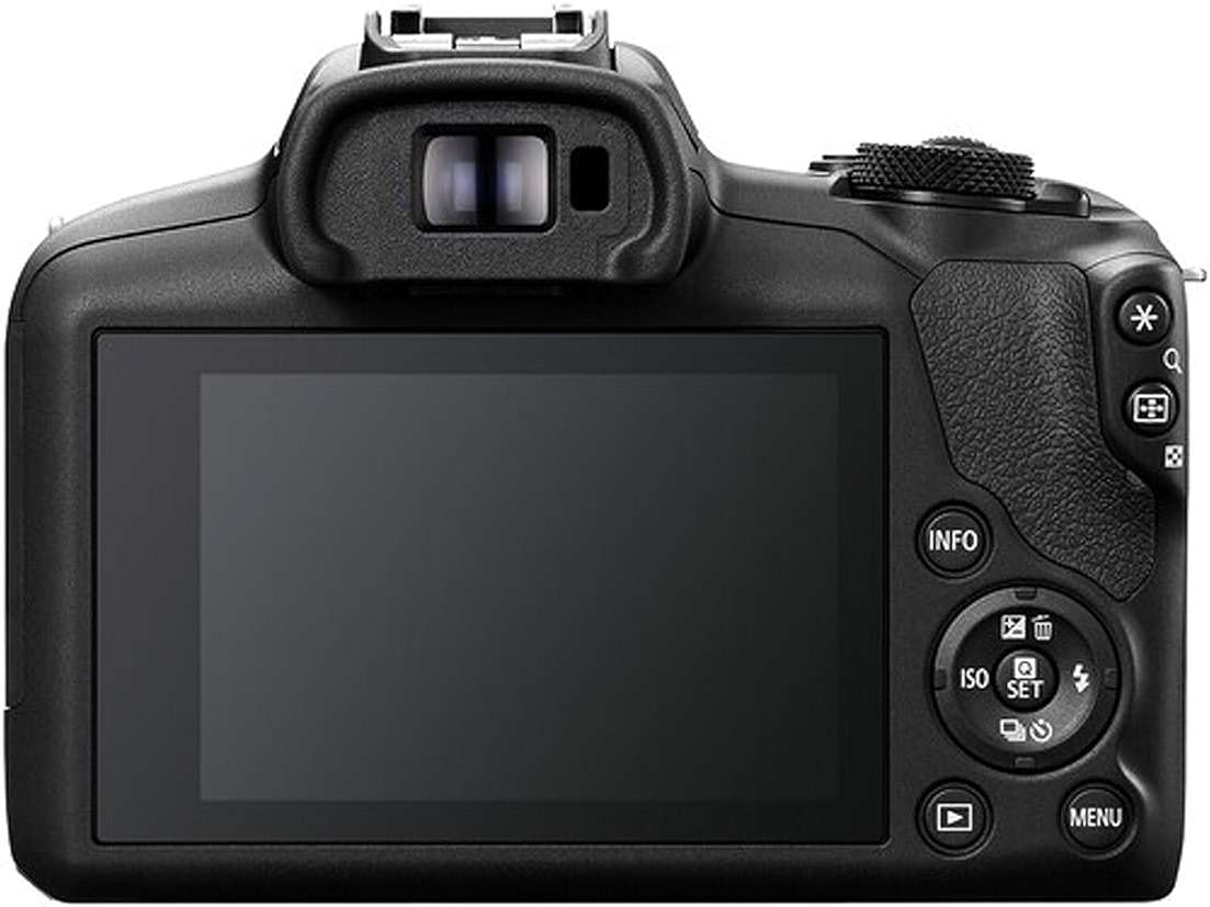 Canon EOS R100 24.2MP APS-C CMOS Sensor Mirrorless Camera with 18-45mm Lens + Case + 64GB Ultra Memory Card + LED Video Light + Filter + More (Essential Bundle) (Renewed), Black - Image 4