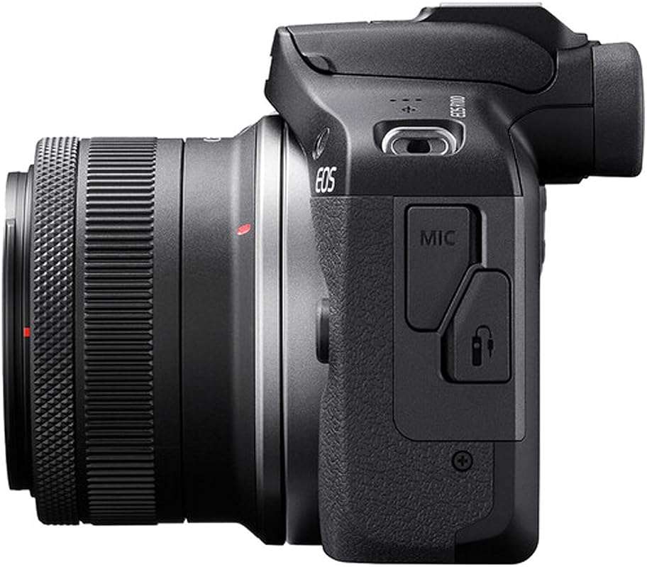 Canon EOS R100 24.2MP APS-C CMOS Sensor Mirrorless Camera with 18-45mm Lens + Case + 64GB Ultra Memory Card + LED Video Light + Filter + More (Essential Bundle) (Renewed), Black - Image 6