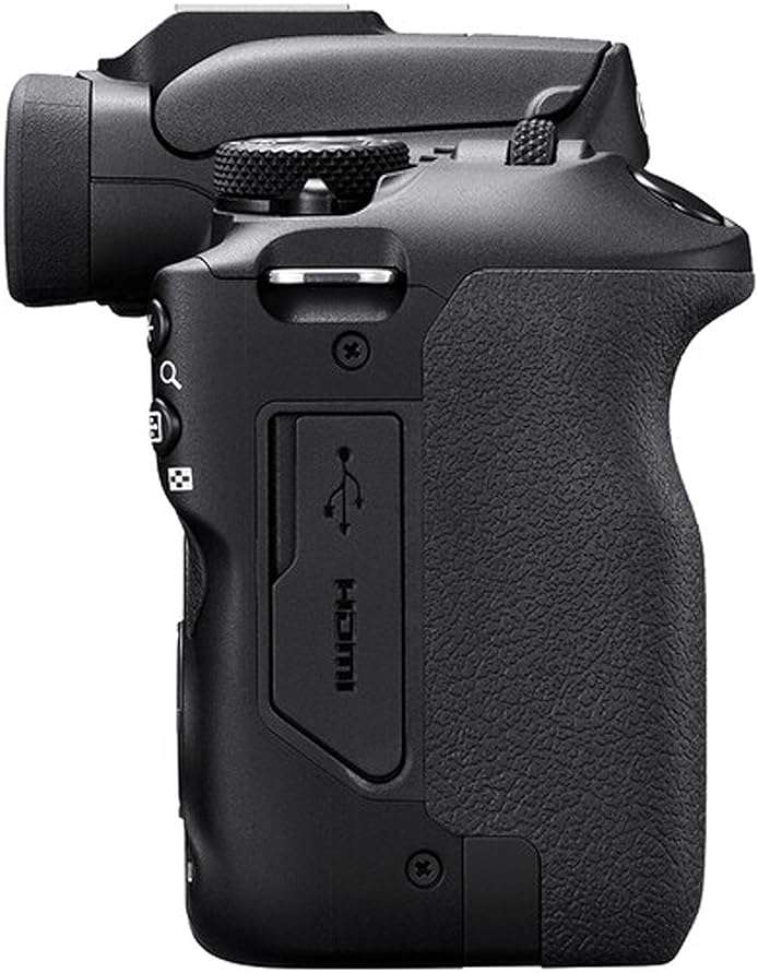 Canon EOS R100 24.2MP APS-C CMOS Sensor Mirrorless Camera with 18-45mm Lens + Case + 64GB Ultra Memory Card + LED Video Light + Filter + More (Essential Bundle) (Renewed), Black - Image 7