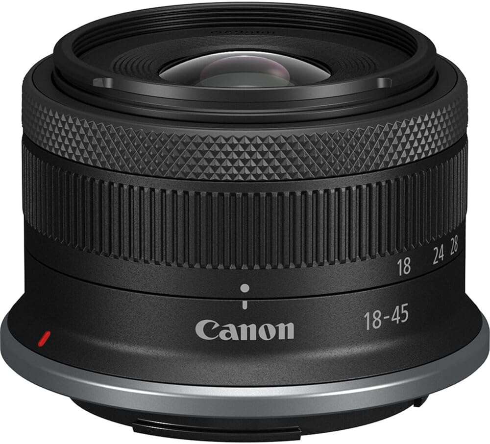 Canon EOS R100 Mirrorless Camera w/Canon RF-S 18-45mm f/4.5-6.3 IS STM Lens + Extra Battery + Case + 64GB Memory (22pc Bundle) (Renewed) - Image 3