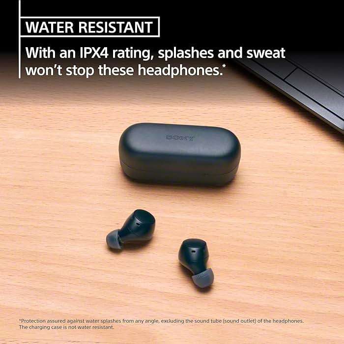 Sony WF-C510 Truly Wireless in-Ear Bluetooth Earbud Headphones with up to 22-Hour Battery, Multipoint-Connection, Mic and IPX4 Water Resistance, Black - Image 7