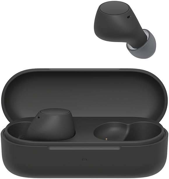 Sony WF-C510 Truly Wireless in-Ear Bluetooth Earbud Headphones with up to 22-Hour Battery, Multipoint-Connection, Mic and IPX4 Water Resistance, Black - Image 8