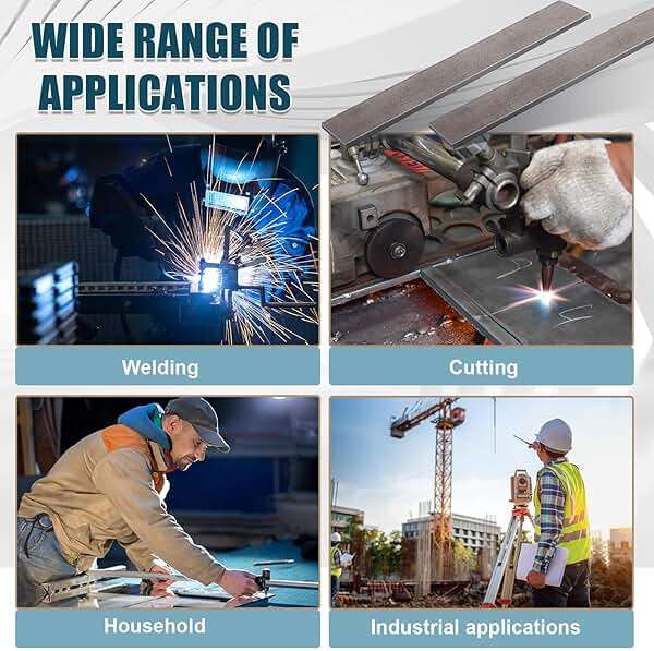 Hicarer 2 Pcs 2 x 1/4 x 12 Inch Steel Flat Bar Metal Stock Hot Rolled Steel Plate Solid Plain Metal Flat Bar Stock - Image 6