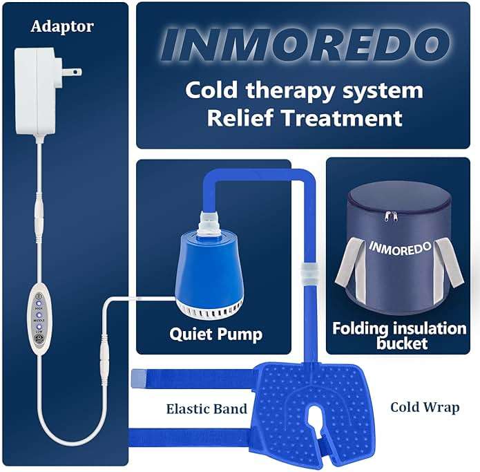 Cold Therapy Machine for Knee Surgery, Programmable Cryotherapy System - Image 3