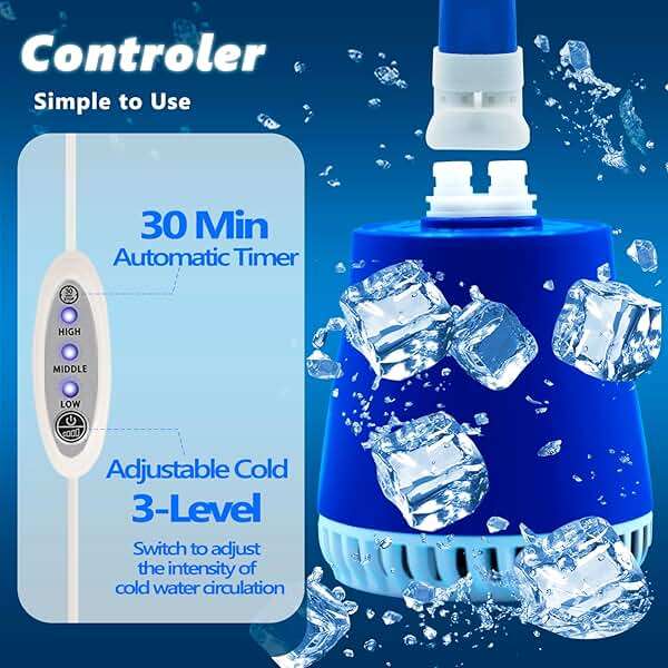 Cold Therapy Machine for Knee Surgery, Programmable Cryotherapy System - Image 5