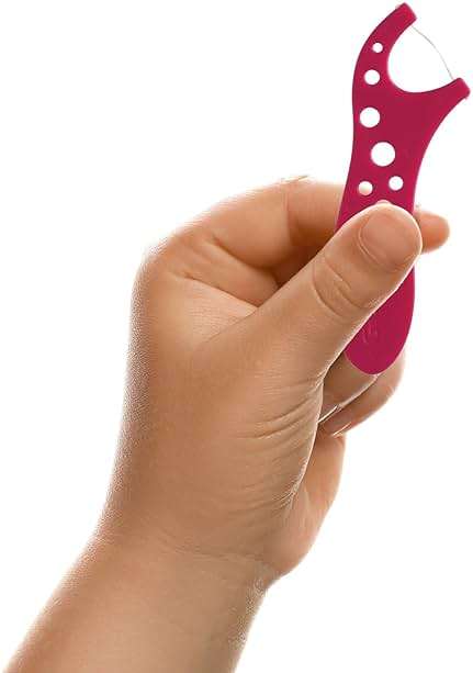 GUM Crayola Kids Flossers with Fluoride - Designed for Little Hands - Fun Grape Flavor - Easy to Use Kids Floss Picks for Children Ages 3+, 75 Count (Pack of 6) - Image 8