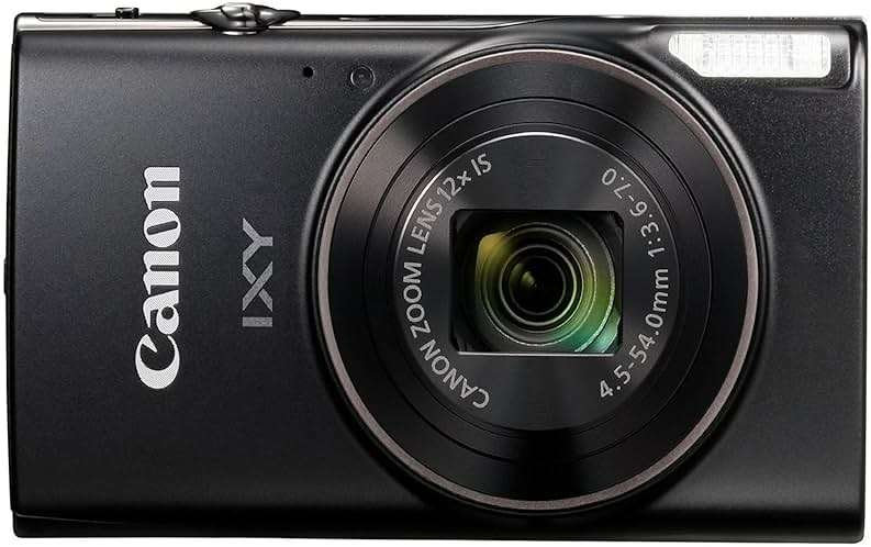 Canon PowerShot IXY 650 / ELPH 360 HS Compact Digital Camera 12x Optical Zoom (Black) Bundle with 64GB Memory Card + Camera Case + Card Reader + Spider Tripod + More (13pc Bundle) (Renewed) - Image 3