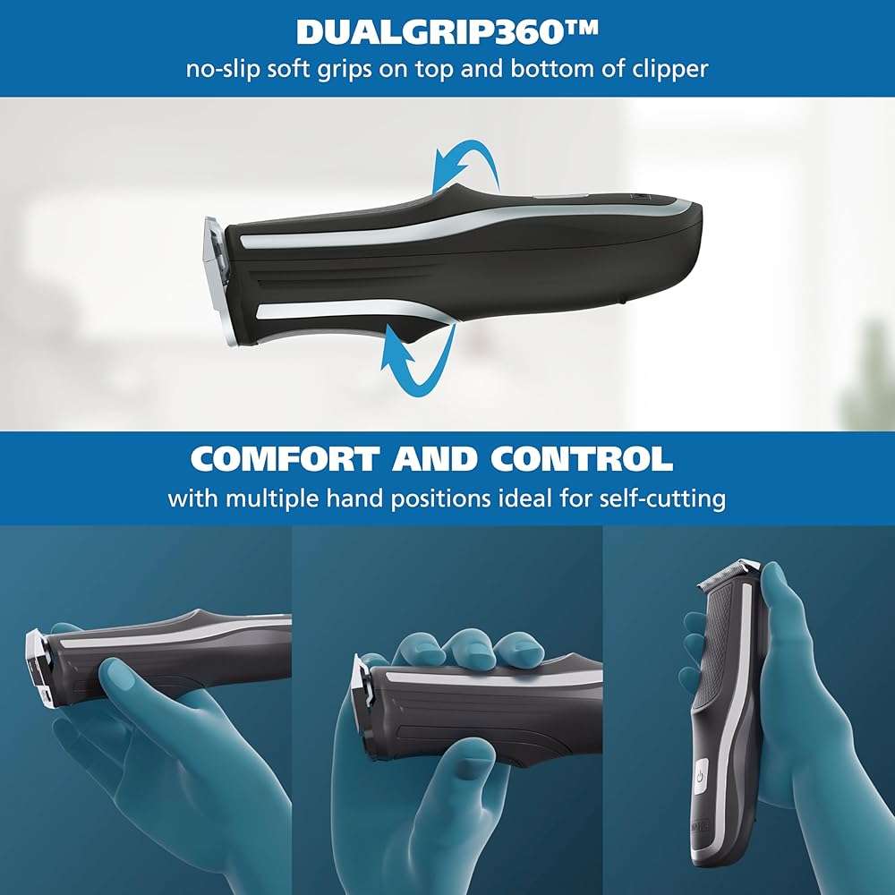Wahl Clipper Self-Haircut Pro Lithium Ion Cordless Hair Clippers, Easy to Use Self Haircutting Kit Designed for DIY Haircuts – Model 3026122 - Image 3