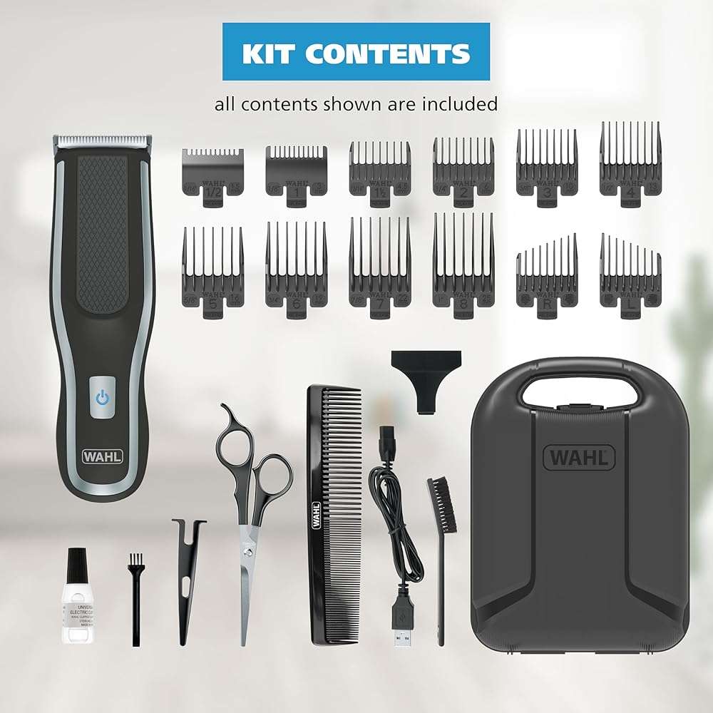 Wahl Clipper Self-Haircut Pro Lithium Ion Cordless Hair Clippers, Easy to Use Self Haircutting Kit Designed for DIY Haircuts – Model 3026122 - Image 10