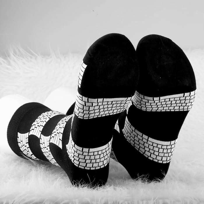 MBMSO 2 Pairs Information Technology Socks Appreciation Gift for Coder Network Engineer Gifts for Men Binary Code Gifts Socks - Image 6