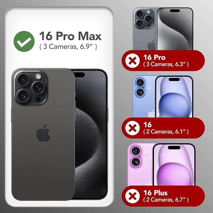 GONEZ Magnetic for iPhone 16 Pro Max Case, [Compatible with MagSafe] Anti-Scratch Microfiber Lining & Screen Protector, Silicone Camera Control, Shockproof Slim Phone Cover 6.9 inch, Stone - Image 2