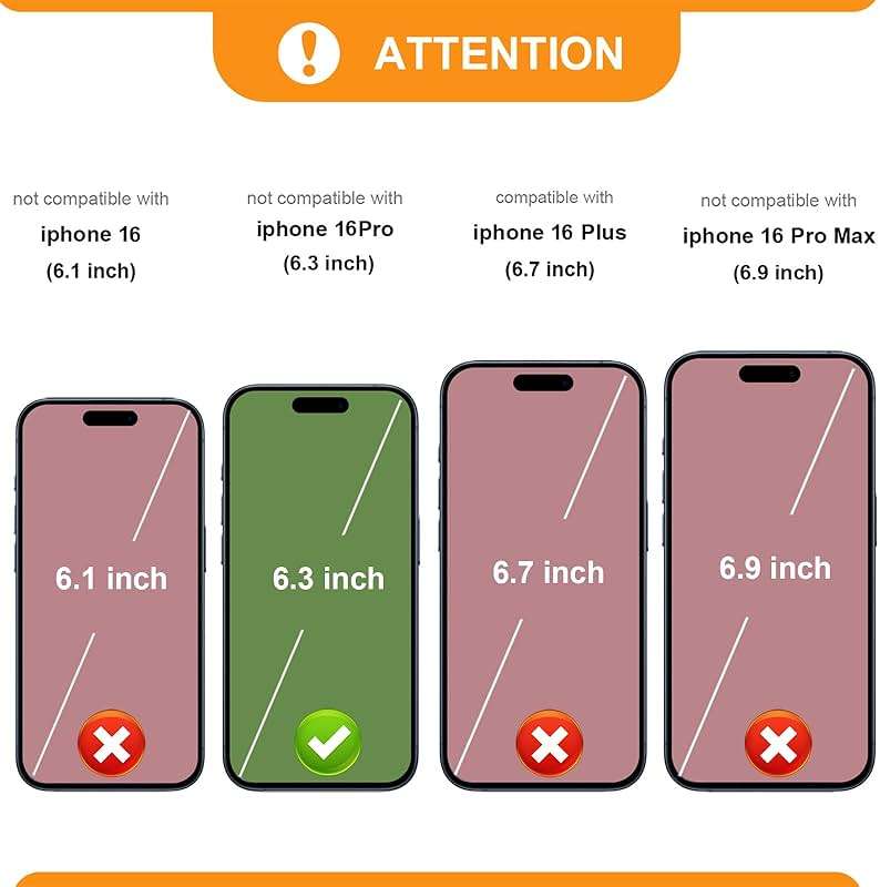 Bocasal Crossbody Wallet Case for iPhone 16 Pro with RFID Blocking Card Slot Holder, Magnetic Flip Folio Purse Case, PU Leather Zipper Handbag with Detachable Lanyard Strap 6.3 Inch 5G (Black) - Image 2