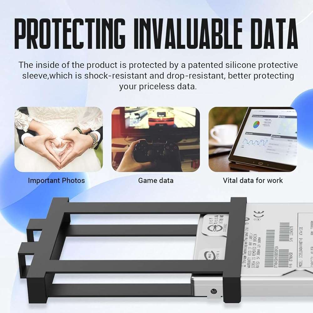 YOTUO Portable External Hard Drive Storage Expansion Mobile HDD USB 3.0 for PC, Mac, Desktop, Laptop, PS4, Xbox One X/S, Xbox 360, Office & Game (White, 320GB) - Image 4