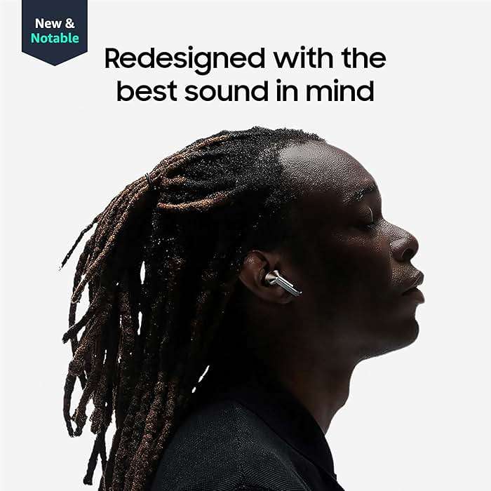 Samsung Galaxy Buds 3 Pro AI True Wireless Bluetooth Earbuds, Noise Cancelling, Sound Optimization, Redesigned Comfort Fit, Silver [US Version, Amazon Exclusive, 2Yr Warranty] - Image 4