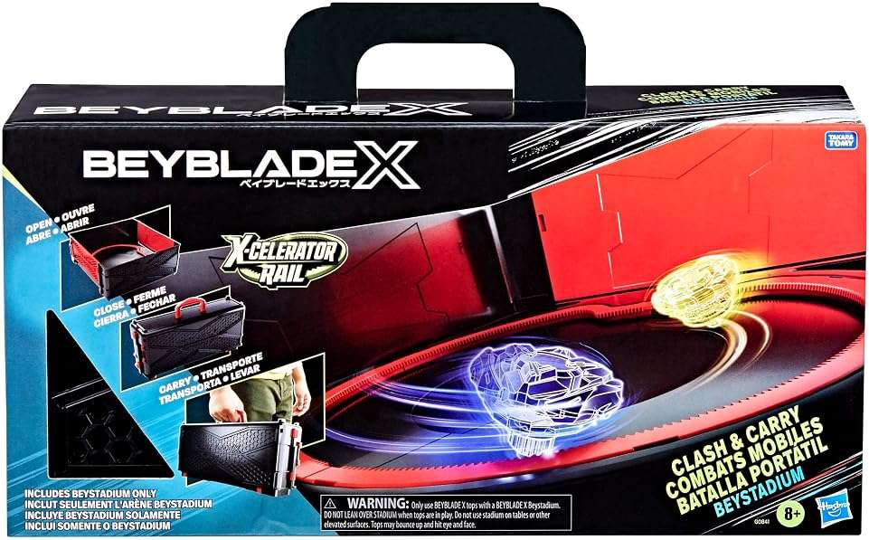 Beyblade X Clash & Carry Beystadium Battle Arena Spinning-Top Toys, Kids Gifts, Ages 8+ - Image 13
