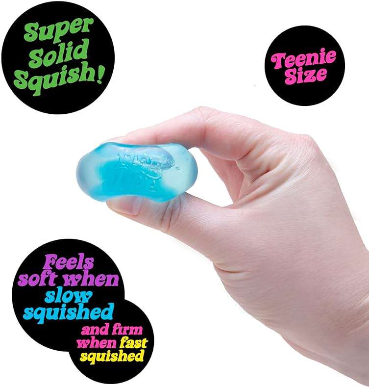 Schylling NeeDoh Nice Ice Baby - Sensory Squeeze Toy - Super Solid Squish - 1.25" Wide - Color May Vary (Pack of 1) - Image 4