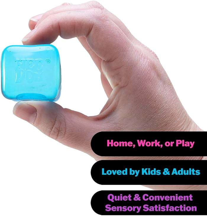 Schylling NeeDoh Nice Ice Baby - Sensory Squeeze Toy - Super Solid Squish - 1.25" Wide - Color May Vary (Pack of 1) - Image 6