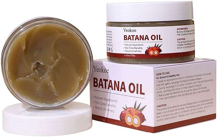 Yeokoe Batana Oil for Hair Growth Pure and Natural Raw Unrefined Dr Sebi,Hair Oil,Great for Skin Care and Hair Care Promotes Hair Thickness for Men Women - Image 7