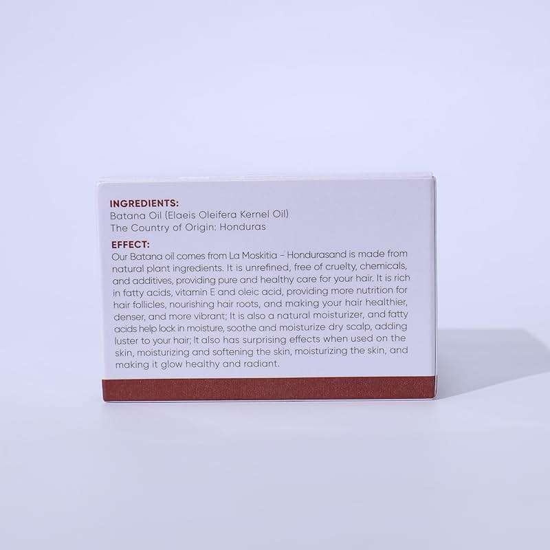 Yeokoe Batana Oil for Hair Growth Pure and Natural Raw Unrefined Dr Sebi,Hair Oil,Great for Skin Care and Hair Care Promotes Hair Thickness for Men Women - Image 8