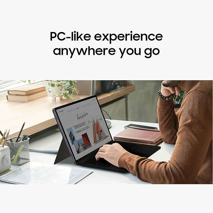 SAMSUNG Galaxy Tab S10+ Book Cover Keyboard AI Key, Detachable Platform, PC-Like Experience, Adjustable Viewing Angles, Wireless Keyboard Sharing, US Version, Black - Image 6