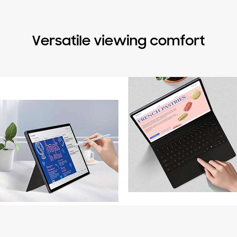 SAMSUNG Galaxy Tab S10+ Book Cover Keyboard AI Key, Detachable Platform, PC-Like Experience, Adjustable Viewing Angles, Wireless Keyboard Sharing, US Version, Black - Image 8