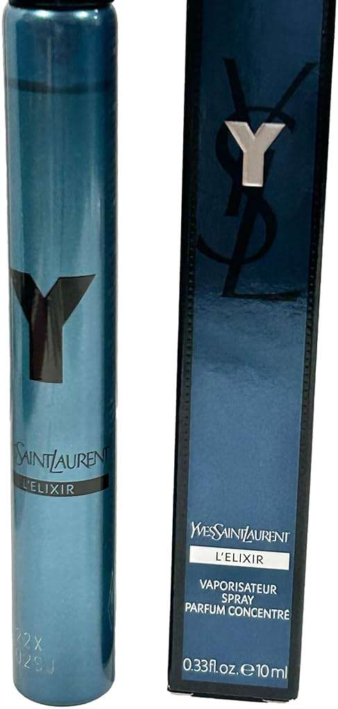 Yves Saint Laurent Y ELIXIR MEN YSL L'ELIXIR Travel Spray Perfume MEN 10 ml / 0.33 Fl Oz - Image 2