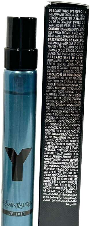 Yves Saint Laurent Y ELIXIR MEN YSL L'ELIXIR Travel Spray Perfume MEN 10 ml / 0.33 Fl Oz - Image 3