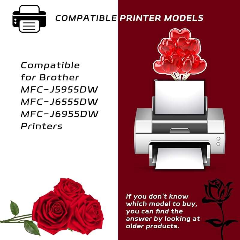 BEMPP LC406 Ink Cartridges Compatible with Brother MFC-J5955DW MFC-J6555DW MFC-J6955DW Printers, High Yield 4000 Pages, Vibrant Colors (1 Set), Black, Cyan, Magenta, Yellow - Image 2