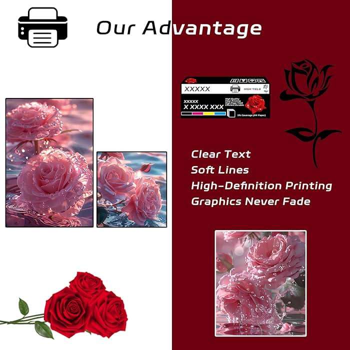 BEMPP LC406 Ink Cartridges Compatible with Brother MFC-J5955DW MFC-J6555DW MFC-J6955DW Printers, High Yield 4000 Pages, Vibrant Colors (1 Set), Black, Cyan, Magenta, Yellow - Image 5