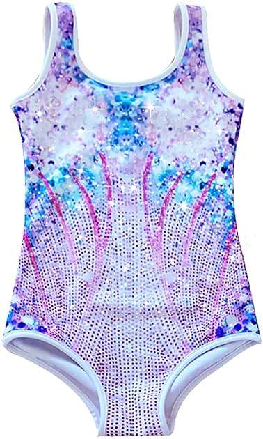 Hewtwerck Girls Birthday Outfit Costume Kids Fans Sparkles Lover Bodysuit Leotard Halloween Birthday Party Cosplay - Image 1