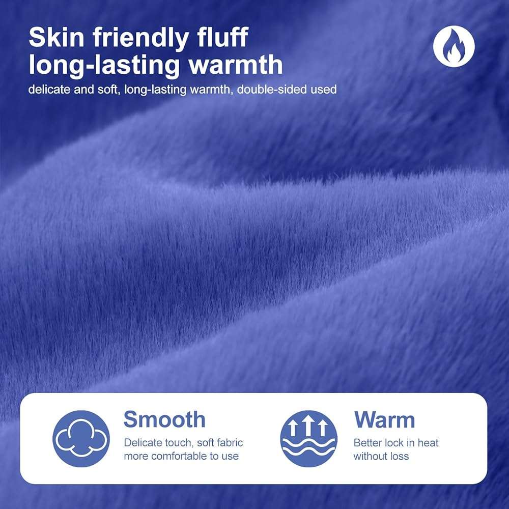 Mothers Day Gifts for Mom, Heating pad for Neck, Back, Shoulder, 3X Deeper Pain Relief, Ideal Gifts for Women, Wife, Fathers Day, Christmas, Birthday, 4 Auto-Off, Machine Washable, 6 Heat Settings - Image 9