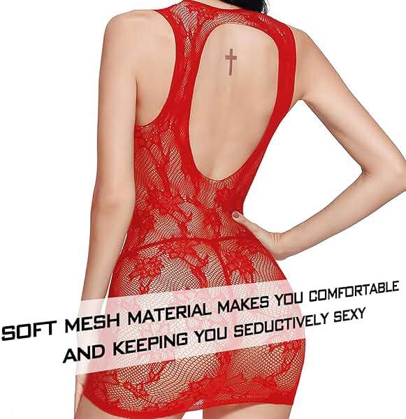 Famstar Sexy Lingerie for Women Naughty Fishnet Lingerie Set Bodysuit Outfits Teddy Babydoll Erotic Mesh Women’s Outfits - Image 6