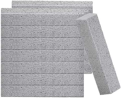 14 Pack Pumice Stone for Toilet Bowl Cleaning, Powerfully Cleans Hard Water Rings, for Cleaning Toilets, Bathtubs, Grills, Swimming Pools, Sinks - Image 1