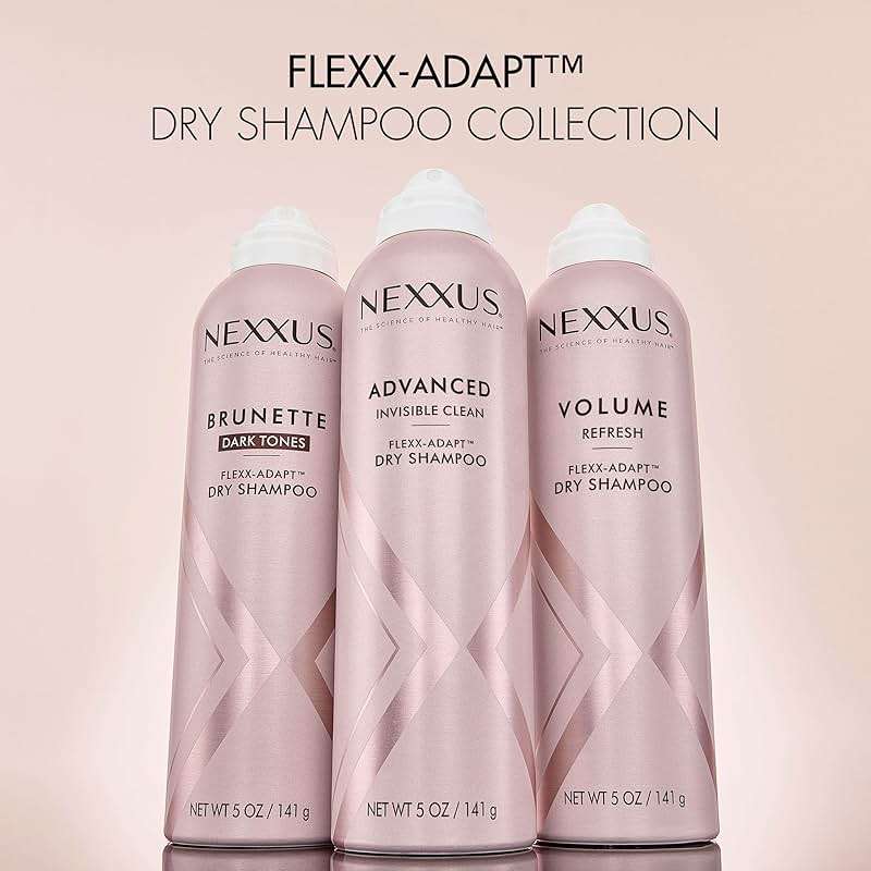 Nexxus Styling Refreshing Dry Shampoo For Oily Hair Advanced Invisible Clean Dry Shampoo Powered by Flexx-Adapt Technology and Infused with a Protein Complex 5 oz - Image 11