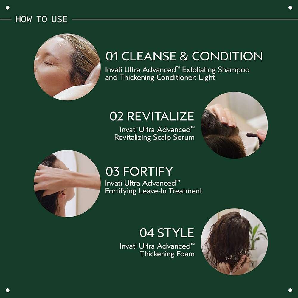 Aveda Invati Ultra Advanced Thickening Foam | Styling Foam for Thin & Thinning Hair | Instantly Thickens Hair | Flexible Hold | 97% Naturally Derived* - Image 5