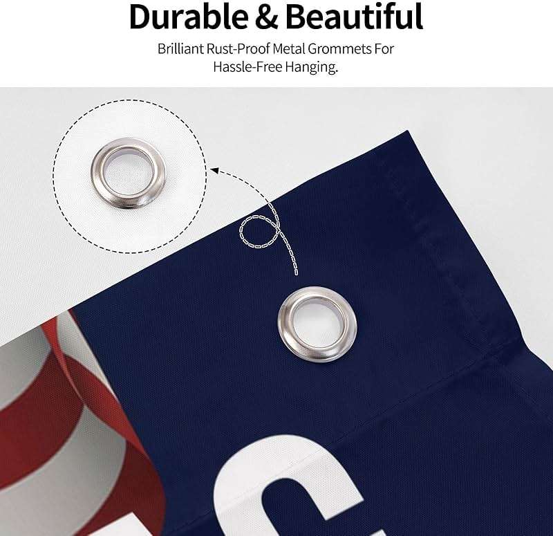 Custom Flag 4x6 Ft Double Sided,Personalized Picture Advertising Buseness Flags For Outside,Make Your Own Flag And Banners Add Text/Logo/Photo For Indoor Outdoor,Decoration Customized Flag For Decorate Clubs Concerts Bars University Dormitories Living Rooms Bedrooms Garden Yard - Image 7