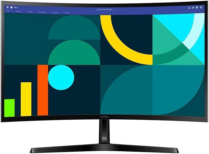 Samsung 27" Essential S3 (S36GD) Series FHD 1800R Curved Computer Monitor, 100Hz, Game Mode, Advanced Eye Comfort, HDMI and D-sub Ports, LS27D366GANXZA, 2024 - Image 10