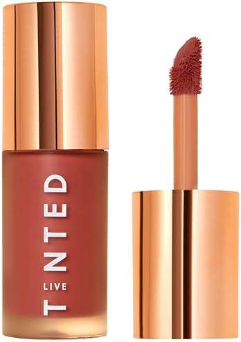 Live Tinted Blush Crush - Creamy Liquid Blush for All Skin Tones, Skincare-Powered With Peony Extract, Aai Fruit Oil, and Vitamin C Infused, 1 oz - Emotionally Unavailable- Dusty Rose - Image 1