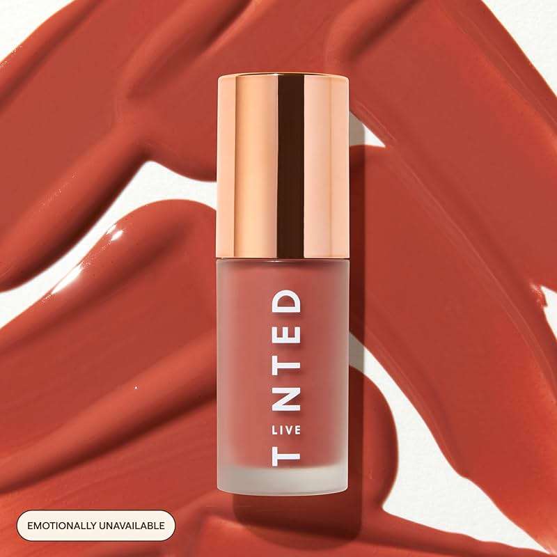 Live Tinted Blush Crush - Creamy Liquid Blush for All Skin Tones, Skincare-Powered With Peony Extract, Aai Fruit Oil, and Vitamin C Infused, 1 oz - Emotionally Unavailable- Dusty Rose - Image 2