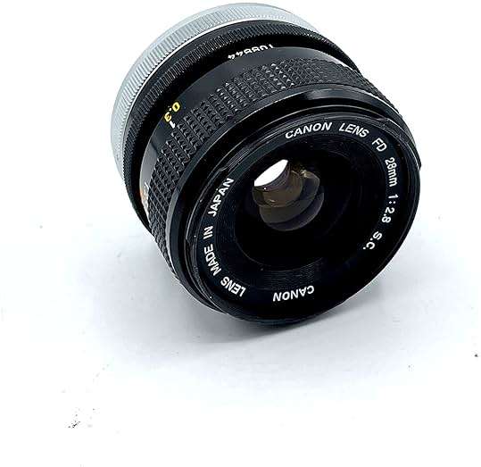 Canon 28mm f/2.8 1:2.8 SC (Super Spectra Coating) FD Breech Mount Wide Angle Lens (Renewed) - Image 2