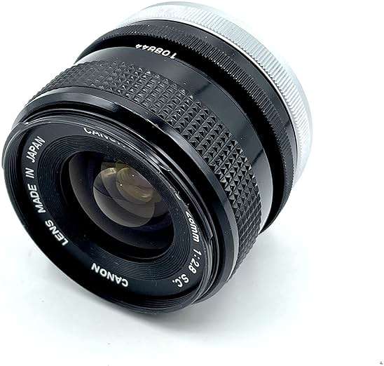 Canon 28mm f/2.8 1:2.8 SC (Super Spectra Coating) FD Breech Mount Wide Angle Lens (Renewed) - Image 3