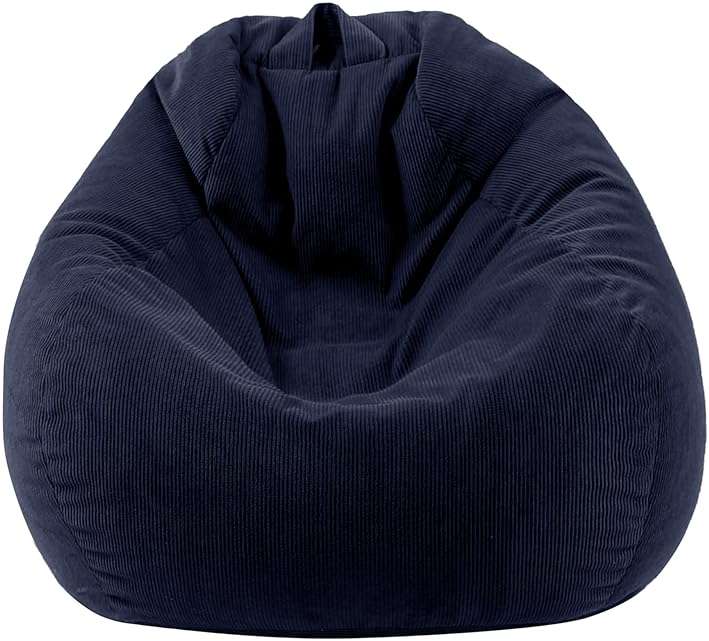Gurxien Bean Bag Chairs for Kids Chair Round Sofa Memory Foam Filling Reading Gaming Sofa for Living Room Bedroom - Image 4