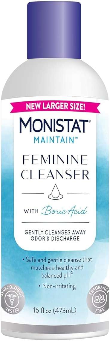 Monistat Boric Acid Feminine Cleanser, (1 Wash & 1 Cloth) (Variety Pack) - Image 2