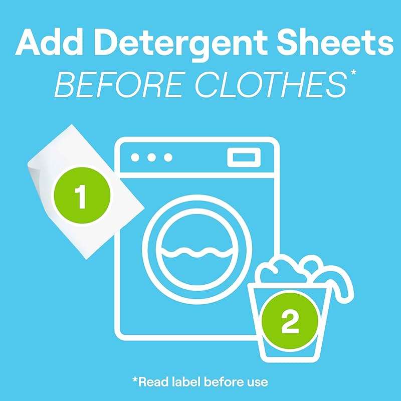 Seventh Generation Laundry Detergent Sheets 32ct Free & Clear Removes Tough Stains Safer for your family - Image 9