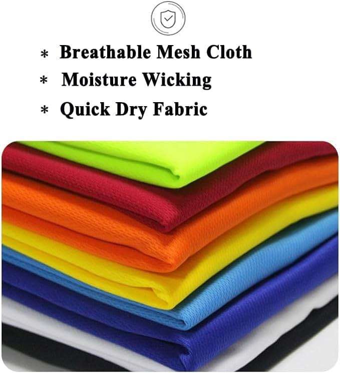 Shouldin 3-Pack Boys Mesh Athletic Shirts Youth Activewear Moisture Wicking Short Sleeve T-Shirts Age 4-15 Years - Image 3