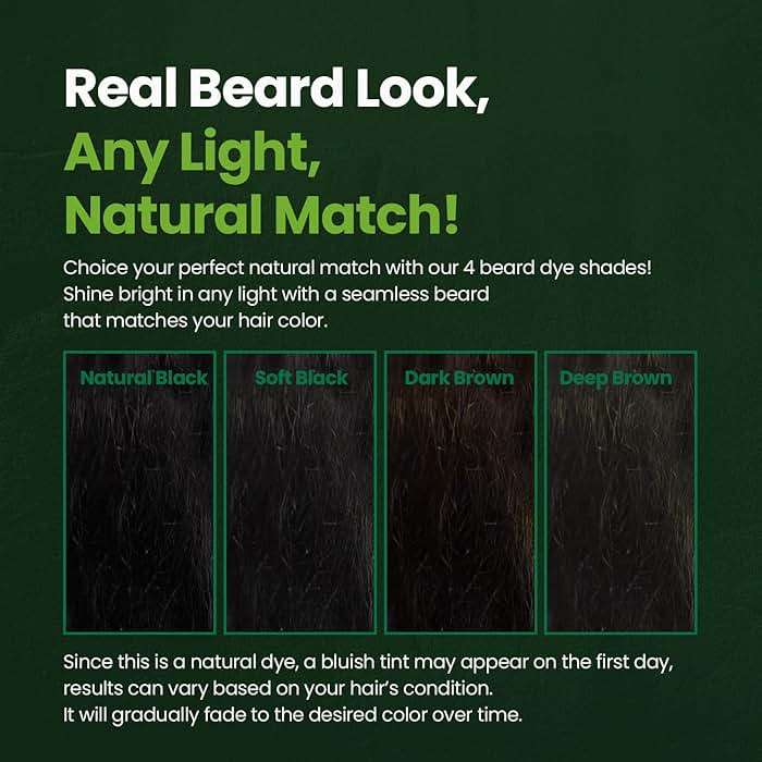 Herb For Men Mustache & Beard Dye (Deep Brown, 1 Pack), PPD-Free Ammonia-Free, Vegan with Natural Ingredients, Gentle for Sensitive Skin, No Skin Irritation - Image 8