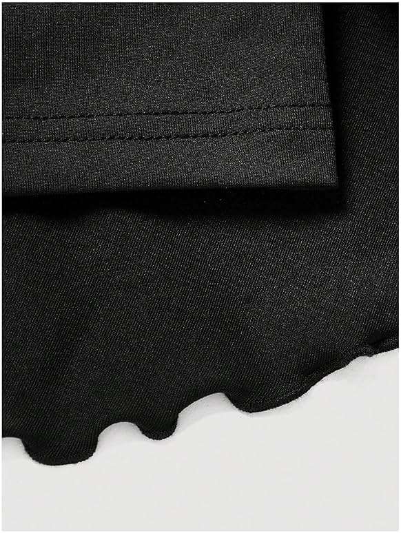 RoseSeek Women's Drawstring Bow Side Mini Skirts Tiered Layer Ruffle Elastic Waist Y2K Coquette Short Skirts - Image 3