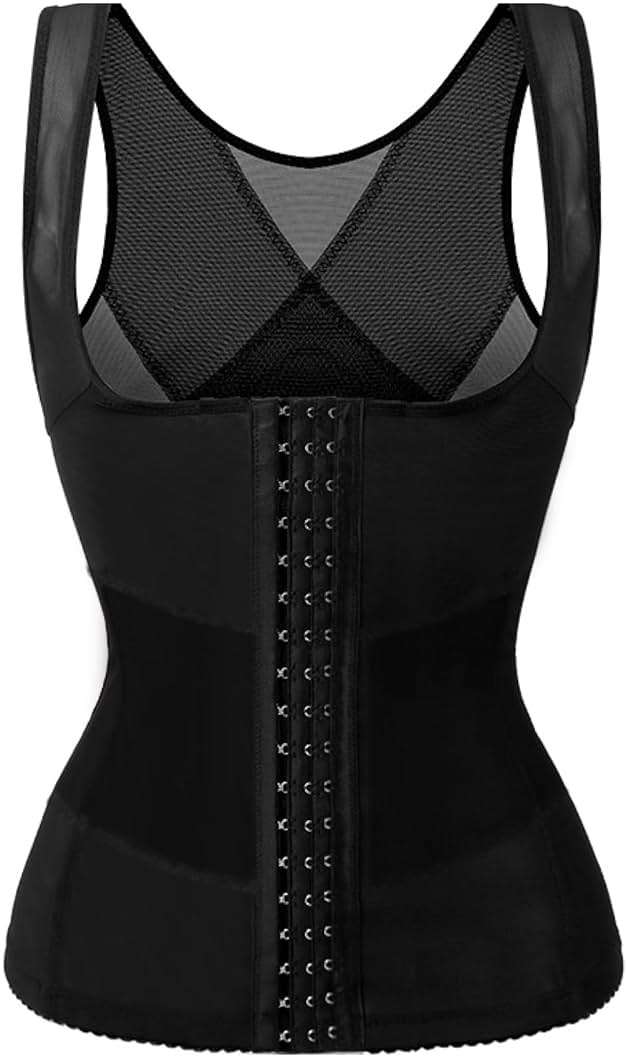 SHAPSHE Waist Trainer for Women Workout Corset Waist Cincher Shapewear Tummy Control Vest Body Shaper Invisible Girdle - Image 1