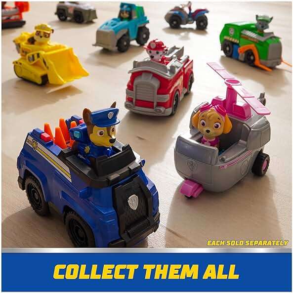 Paw Patrol, Rubble’s Bulldozer Toy Truck with Collectible Action Figure, Sustainably Minded Kids Toys for Boys & Girls Ages 3 and Up - Image 6