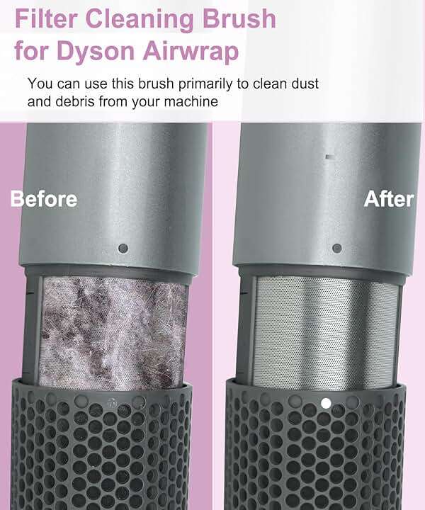 YTCHYYSK Outer Filter Cage Cover Replacement and Cleaning Brush for Dyson Airwrap HS01 HS05 Strainer Magnetic Filter Cover Part no. 969758-06 NO.969760-01 - Image 3